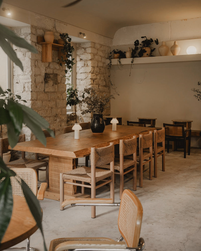 Inside Swallow Specialty Coffee, a renovated bar on Plaza del Carmen, Alicante